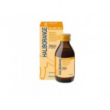 Haliborange integratore vitaminico con olio di fegato di merluzzo e succo d'arancia 150ml - tonicità psico-fisica e la memoria